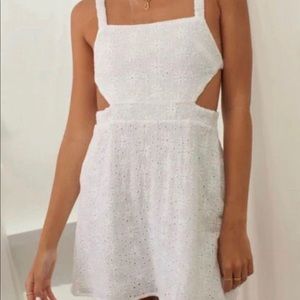 Isabelle’s cabinet white dress